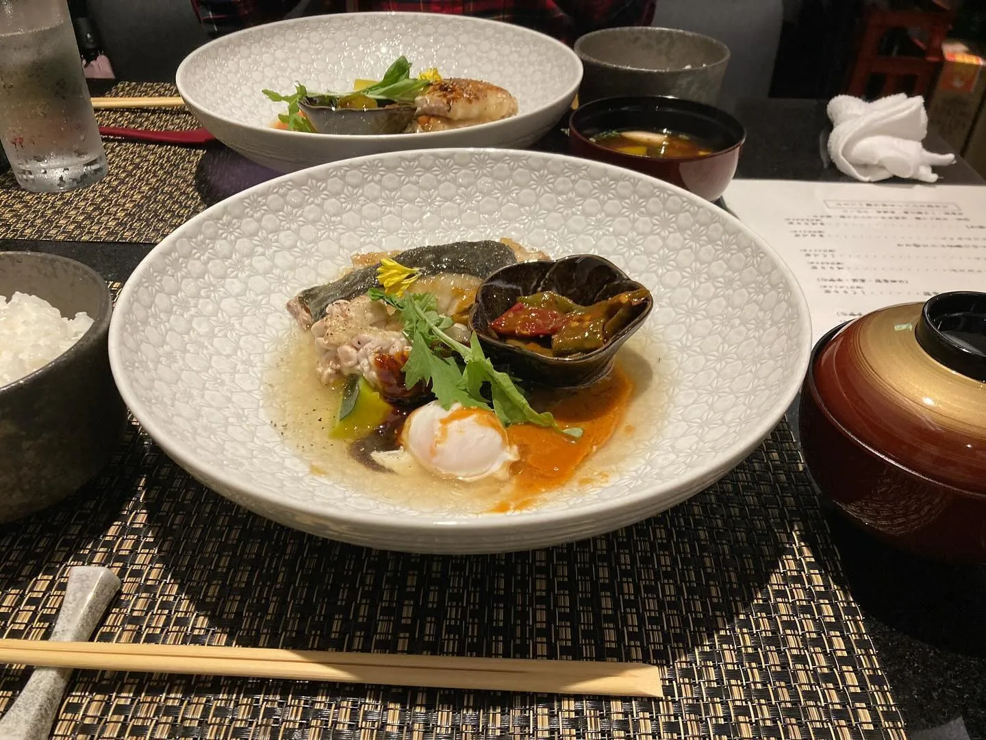 今日は煮魚のランチ